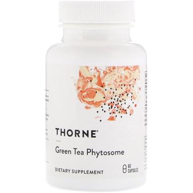 Зелений чай (Green Tea Phytosome), Thorne Research, 60 капсул - фото