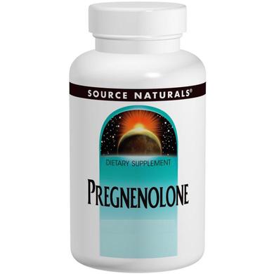 Прегненолон, Pregnenolone, Source Naturals, 50 мг, 120 таблеток - фото