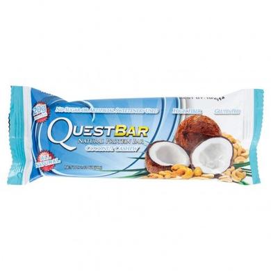 Протеиновый батончик, Quest Protein Bar, кокос кешью, Quest Nutrition, 60 г - фото