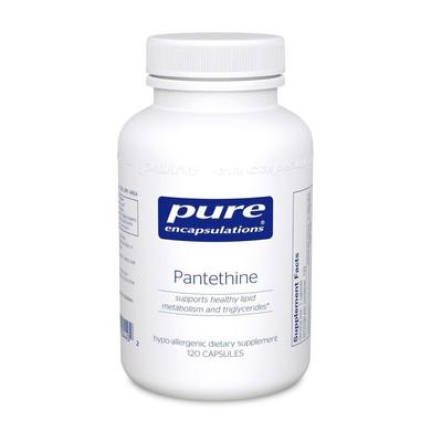 Пантетин, Pantethine, Pure Encapsulations, 120 капсул - фото