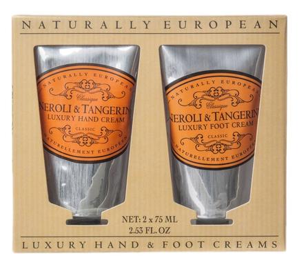 Набор кремов для рук и ног, Нероли и мандарин, 2 x 75 мл - фото