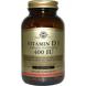 Витамин D3, Vitamin D3, Solgar, 400 МЕ, 250 капсул, фото – 1