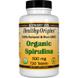 Спіруліна, Spirulina, Healthy Origins, органік, 500 мг, 720 таблеток, фото – 1