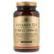 Витамин Д3, Vitamin D3, Solgar, 1000 МЕ, 250 капсул, фото – 1