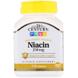 Витамин В3 (ниацин), Niacin, 21st Century, 250 мг, 110 таблеток, фото – 1
