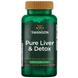 Підтримка і детоксикація печінки, Ultra Pure Liver and Detox, Swanson, 60 вегетаріанських капсул, фото – 1