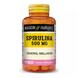 Спирулина 500 мг, Spirulina, Mason Natural, 100 таблеток, фото – 1