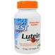 Лютеїн, Lutein with OptiLut, Doctors Best, 10 мг, 120 капсул, фото – 1