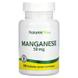 Марганец, Manganese, Nature's Plus, 50 мг, 90 таблеток, фото – 1
