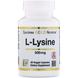 L-лизин, California Gold Nutrition, 500 мг, 60 растительных капсул, фото – 1