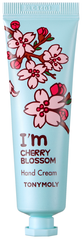 Крем для рук Вишневый цвет, I'm Hand Cream Cherry Blossom, Tony Moly, 30 мл - фото