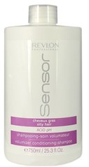 Шампунь-кондиціонер для обсягу і догляду за жирними волоссям Sensor, Revlon Professional, 750 мл - фото