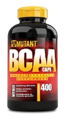 Аминокислоты BCAA, Mutant, 400 капсул - фото