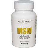 МСМ з органічною сіркою, MSM Sulfur, Dr. Mercola, комплекс, 60 капсул, фото