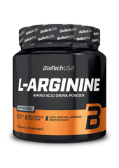Л-аргінін, L-Arginine, Biotech USA, без смаку, 300 г - фото
