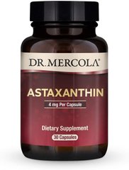 Астаксантин, Astaxanthin, Dr. Mercola, 30 капсул - фото