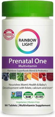 Вітаміни для вагітних, Prenatal One, Rainbow Light, 1 в день, 90 таблеток - фото
