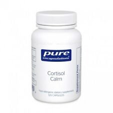 Кортизол, Cortisol Calm, Pure Encapsulations, для підтримки здорового рівня, 120 капсул - фото