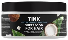 Восстанавливающая маска для волос Кокос-Протеины пшеницы, Tink, 250 мл - фото
