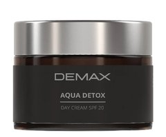Детокс аква дневной крем, Aqua Detox Cream, SPF 20, Demax, 50 мл - фото