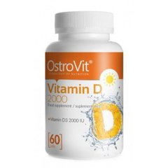 Вітамін D, OstroVit, 60 таблеток - фото