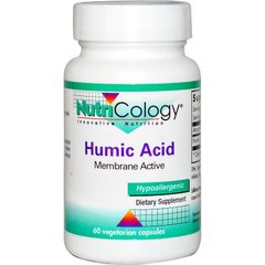 Гуминовая кислота, Humic Acid, Nutricology, 60 капсул - фото