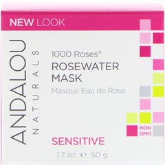 Маска для лица (альпийская роза), Mask, Andalou Naturals, 50 г - фото