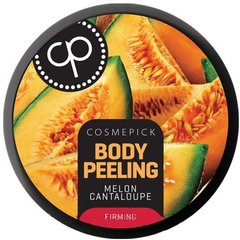 Пилинг для упругости тела с ароматом сочной дыни, Body Peeling Melon Cantaloupe, Cosmepick, 200 мл - фото