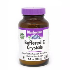 Буферизованный витамин С в кристаллах, Buffered C Crystals, Bluebonnet Nutrition, 125 г - фото