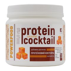Протеиновый коктейль, POWERFOOD, карамель, 500 г - фото