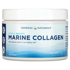 Морський колаген, з полуничним ароматом, Marine Collagen, Nordic Naturals, 150 г (NOR-01664) - фото