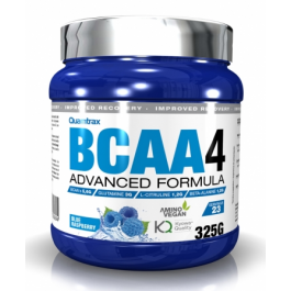 Комплекс аминокислот, BCAA 4, Quamtrax, вкус голубая малина, 325 г - фото