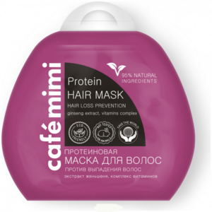 Маска для волос протеиновая, против випадения волос дой-пак, Cafemimi, 100 мл - фото