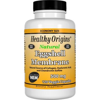 Яичная скорлупа, Eggshell Membrane, Healthy Origins, 500 мг, 120 капсул - фото
