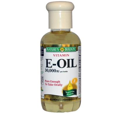Витамин E, Vitamin E-Oil, Nature's Bounty, 30,000 МЕ, 74 мл - фото