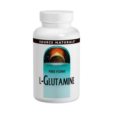 Глютамин, L-Glutamine, Source Naturals, порошок, 100 г - фото