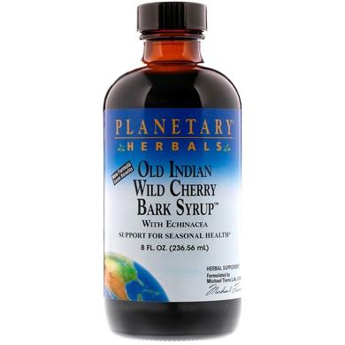 Екстракт дикої вишні (Cherry Bark Syrup), Planetary Herbals, сироп, 236,56 мл - фото