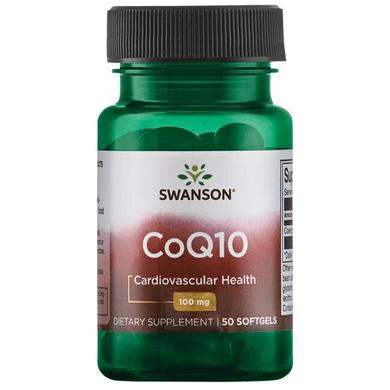 Ультра коензим Q10, Ultra CoQ10, Swanson, 100 мг, 50 гелевих капсул - фото