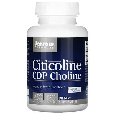 Цитиколін, Citicoline, Jarrow Formulas, 250 мг, 120 капсул - фото