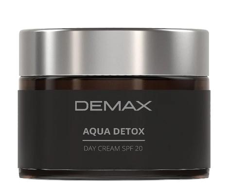 Детокс аква денний крем, Aqua Detox Cream, SPF 20, Demax, 50 мл - фото