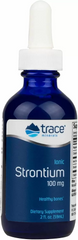 Trace Minerals, Жидкий ионный стронций, 100 мг, 59 мл (TMR-00359) - фото