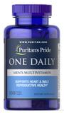 Вітаміни для чоловіків Men's Multivitamin, Puritan's Pride, 1 в день, 100 капсул, фото