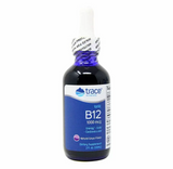 Жидкий витамин B12, Liquid Ionic B12, Trace Minerals Research, 1000 мкг, вкус виноград, 59 мл, фото