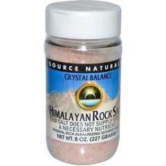 Гімалайська кам'яна сіль, Himalayan Rock Salt, Source Naturals, 227 г - фото