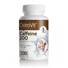 Кофеїн, OstroVit, 100 таблеток - фото