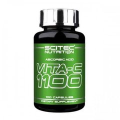 Витамин C, Vita - С 1100, Scitec Nutrition , 100 капсул - фото