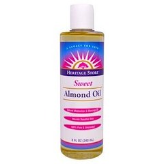 Миндальное масло, Almond Oil, Heritage Products, для тела, 240 мл - фото