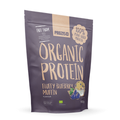 Протеин, Organic Vegetable Protein, черничный маффин, Prozis, 900 г - фото
