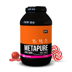 Протеїн, Metapure ZC Isolate, Qnt, смак червона цукерка, 2 кг - фото