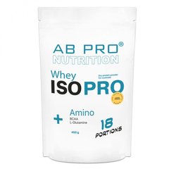 Протеїн ізолят, ISO PRO Whey+ Amino, Ab Pro, 450 г - фото